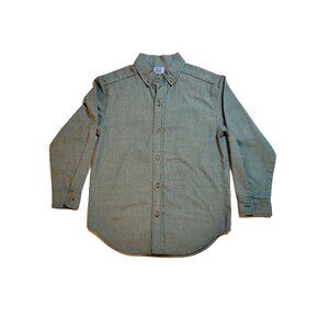 Kelly's Kids Boys Long Sleeve Button Front  Shirt Size Medium (7/8/)